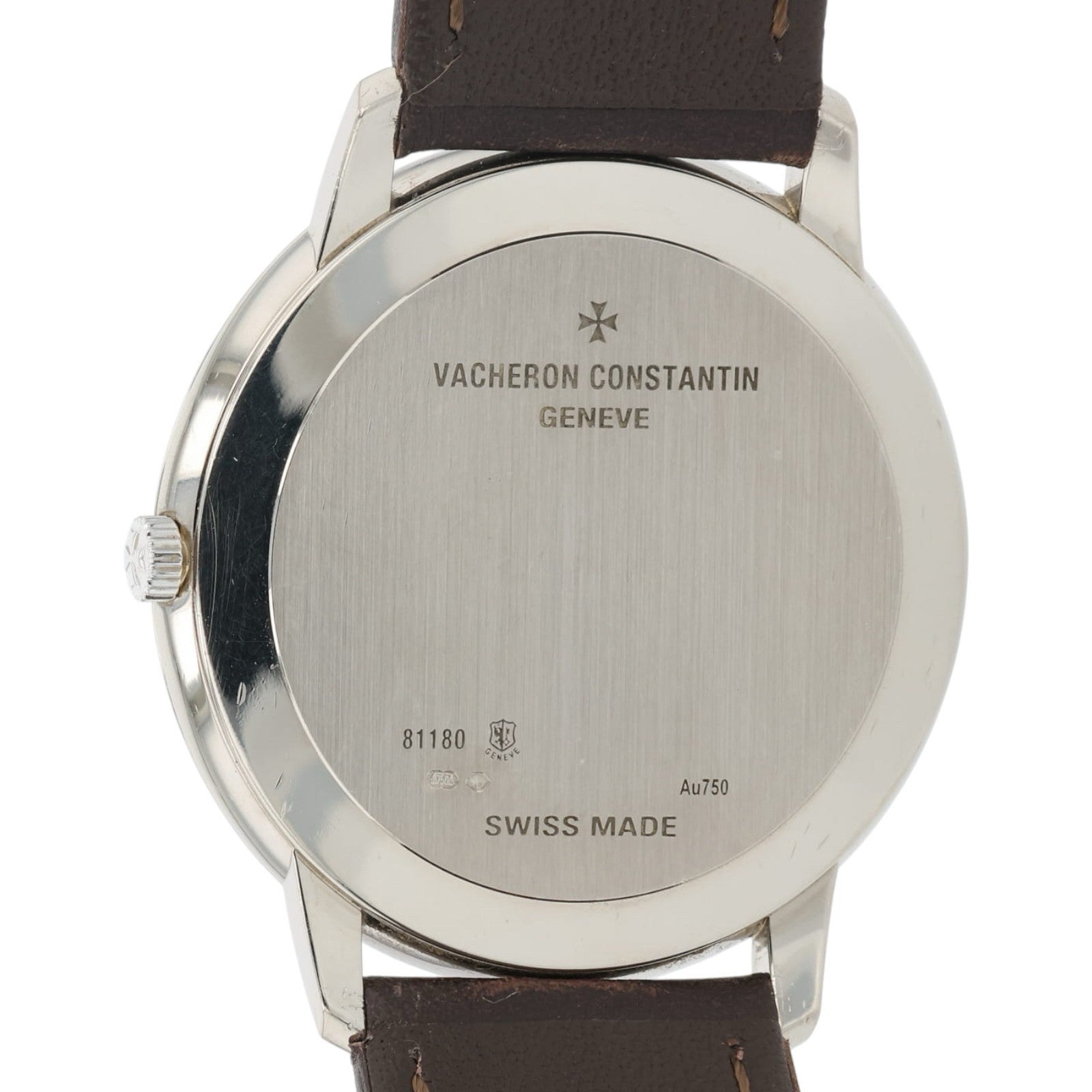 Vacheron Constantin Patrimony 18k White Gold Silver Dial 40mm Manual Wind 81180
