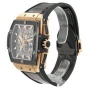 Hublot Big Bang Skeleton Dial 18k Rose Gold 42mm Automatic Mens 641.OM.0183.LR