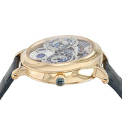 Bovet Recital 27 Silver & Blue Dial 18k Red Gold 46.3mm Manual Wind R270001-14