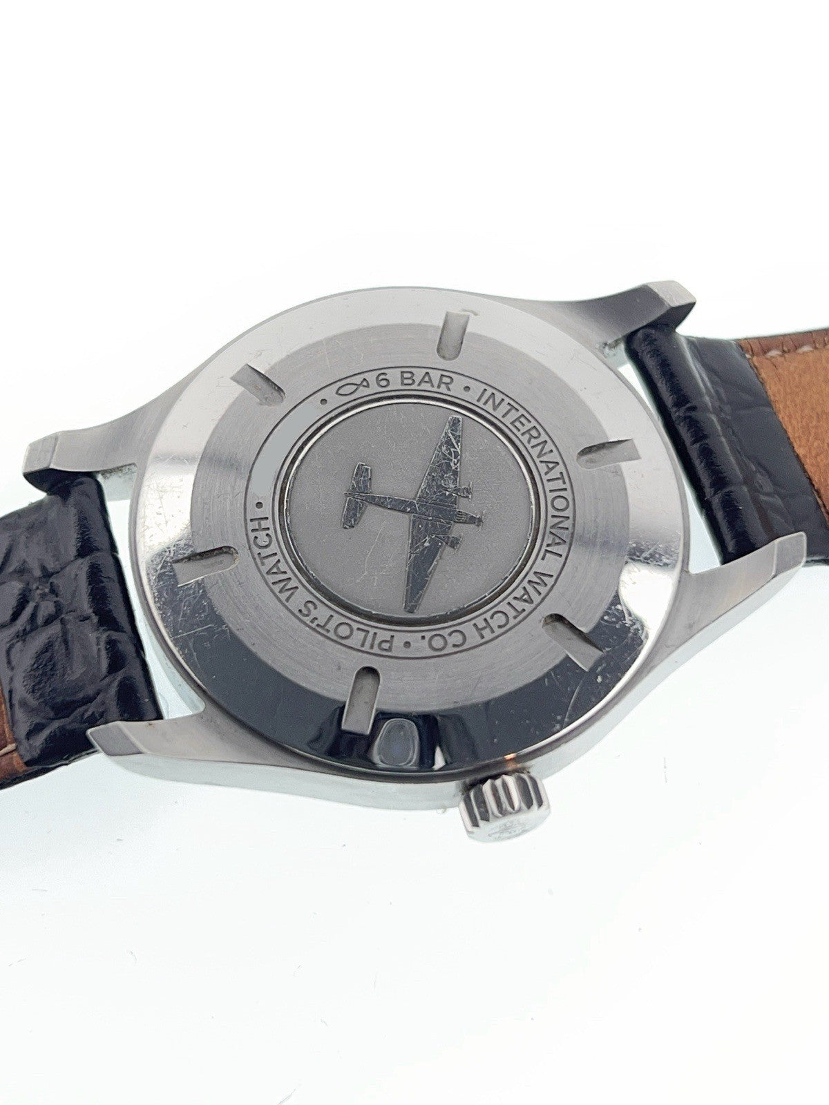 IWC Pilot Mark Stainless Steel Black Dial 40mm Automatic Mens Watch IW327001