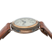 Harwood Cream Dial 9ct Gold 29mm Automatic Unisex Watch - AS IS