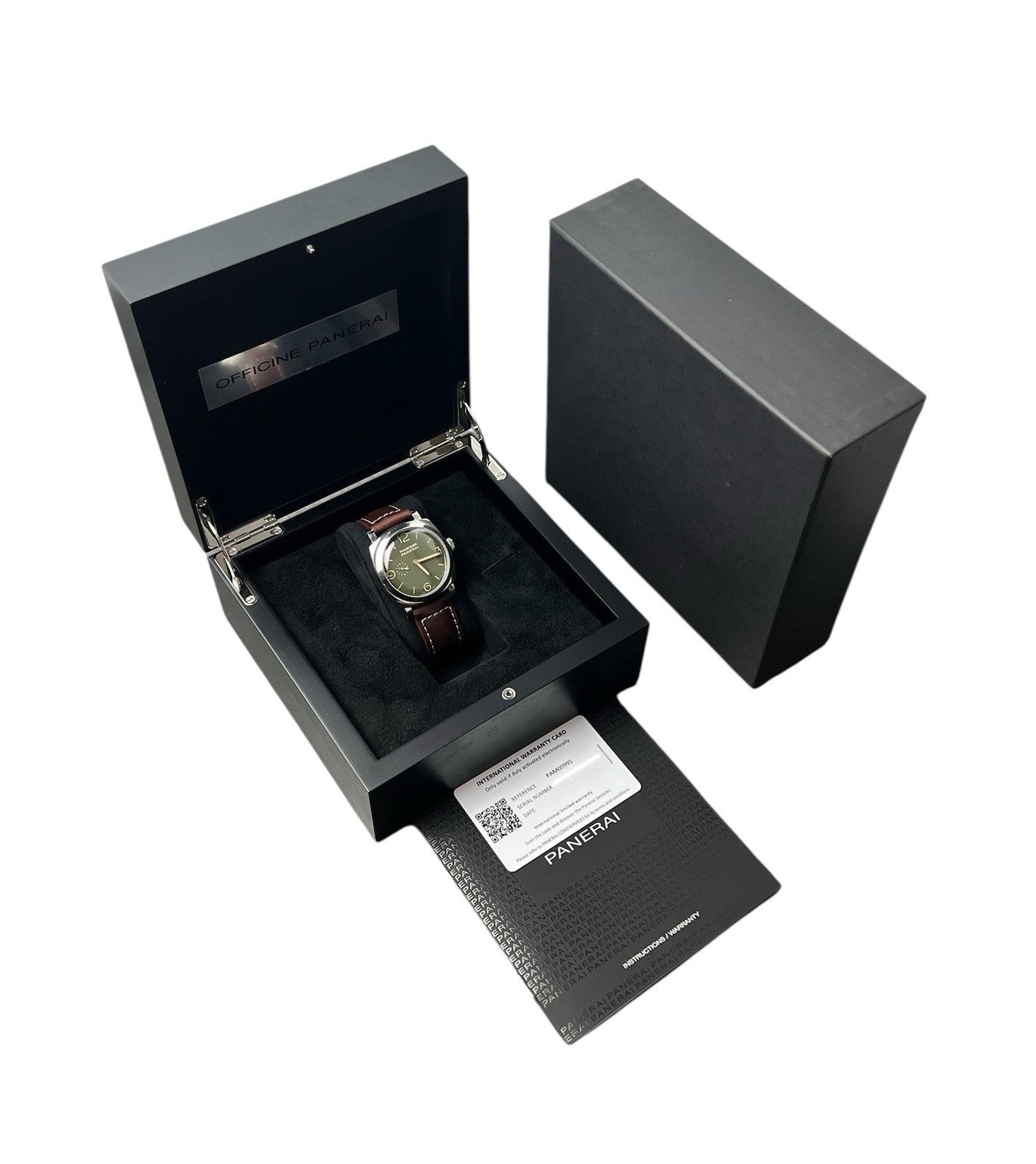 Panerai Radiomir Green Dial Stainless Steel 45mm Automatic Men’s Watch PAM009995