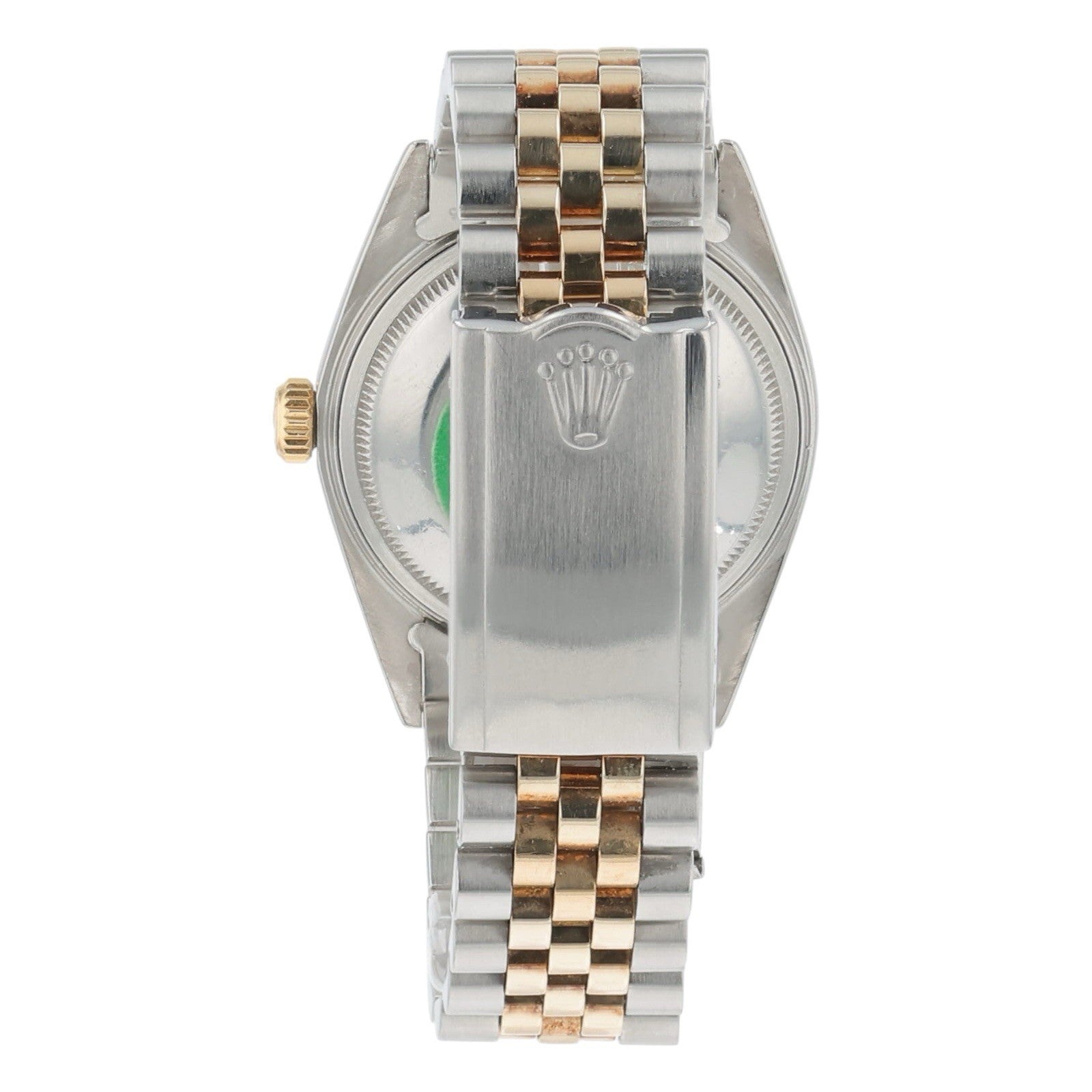 Rolex Datejust Steel & Gold Champagne Dial 36mm Automatic Mens Watch 1601