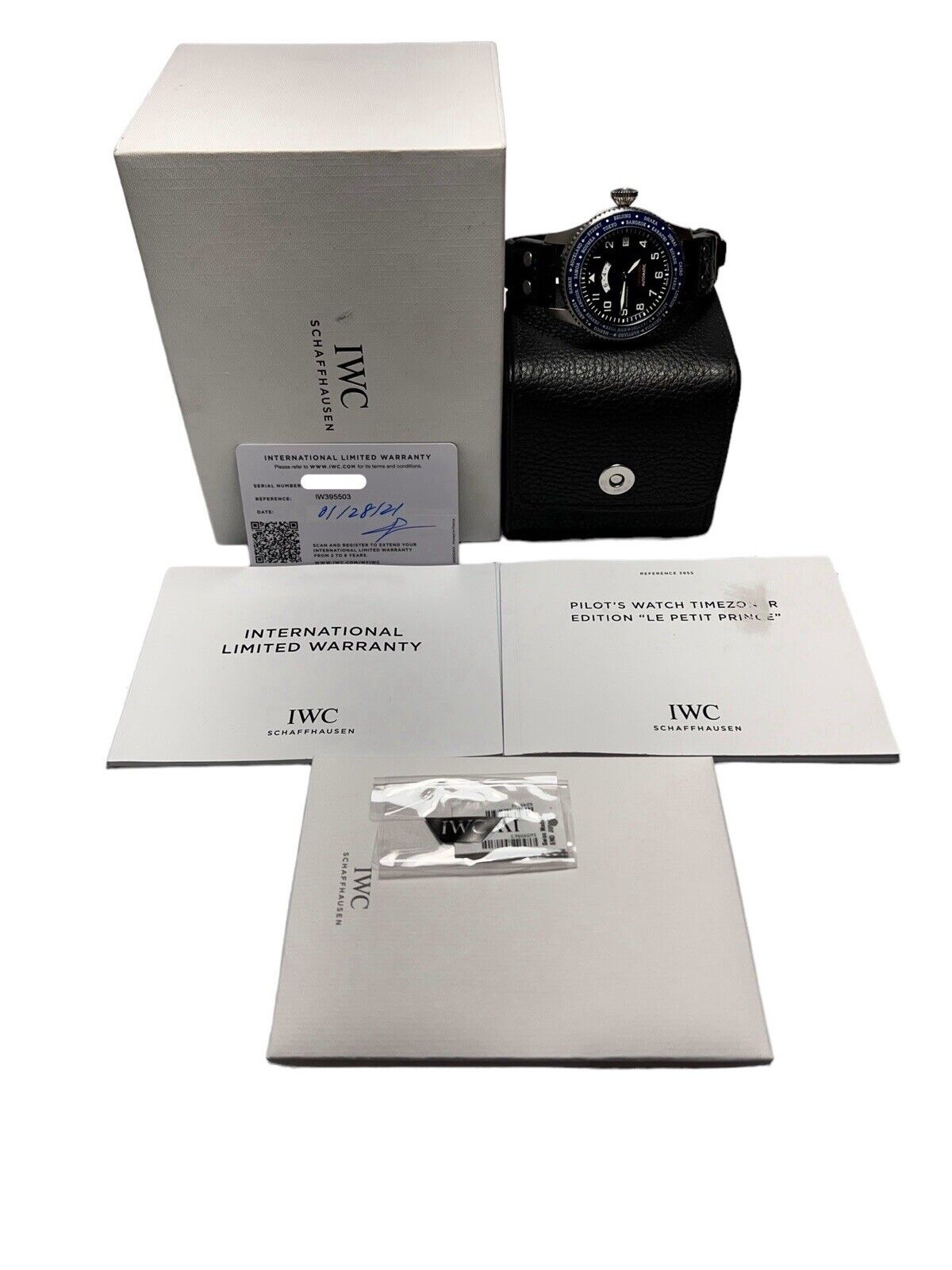 IWC Pilot Timezoner Stainless Steel Blue 46mm Automatic Men’s IW395503