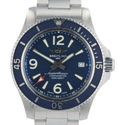 Breitling Superocean Blue Dial Stainless Steel 42mm Automatic Men’s Watch A17366