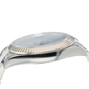 Rolex Datejust II Stainless Steel Blue Dial 41mm Automatic Mens Watch 116334