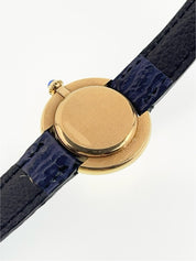 Cartier Vendome 18k Yellow Gold White Dial 26mm Manual Wind Women's Watch 6708