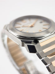 Gold and Steel Bvlgari Octo Solotempo BGO 38 S