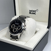 MONTBLANC Time walker 7069 Chronograph Date Automatic Men's Watch w/ Box Papers