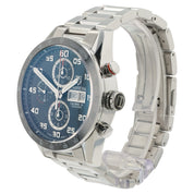 Tag Heuer Carrera Black Dial Stainless Steel 43mm Automatic Men’s Watch CV2A1R