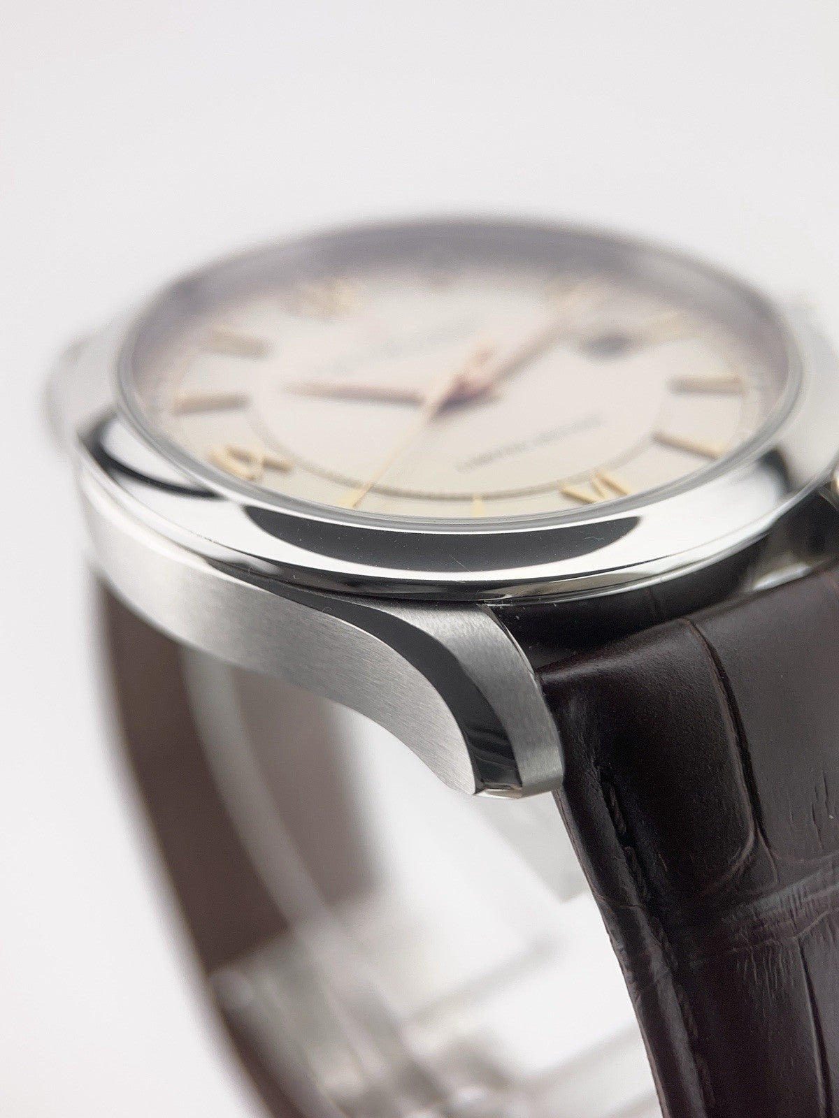 Carl F Bucherer Date Steel Champagne Dial 42mm Automatic Men’s Watch 10915.08