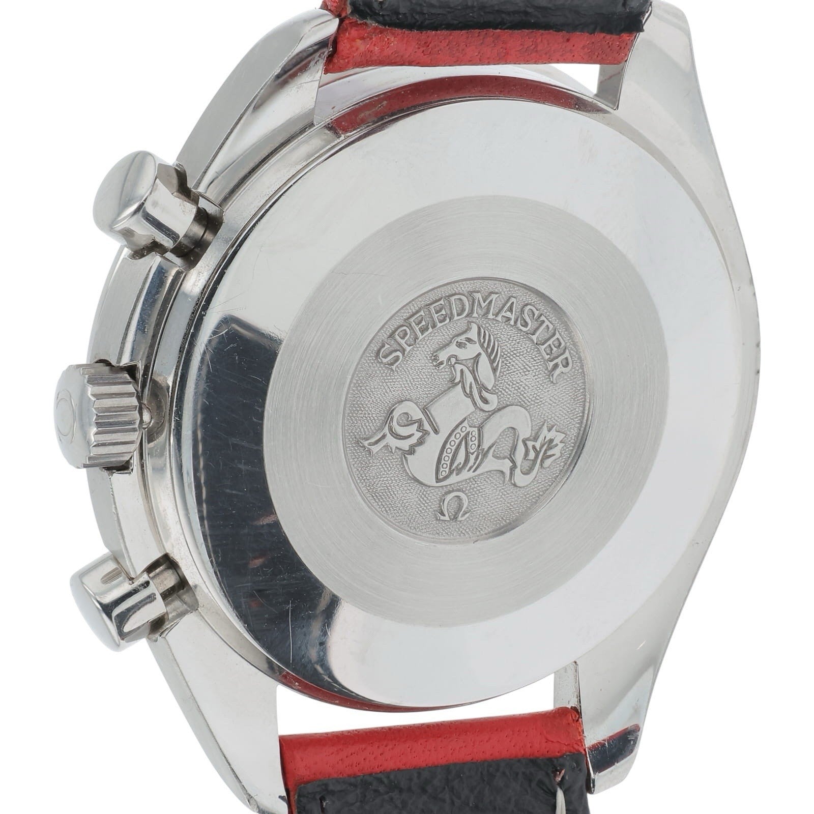 Omega Speedmaster Racing Steel Red Dial 39mm Automatic Watch 3810.61.41