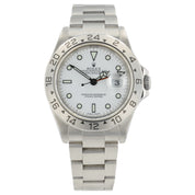 Rolex Explorer II Stainless Steel White Dial 40mm Automatic Men’s Watch 16570