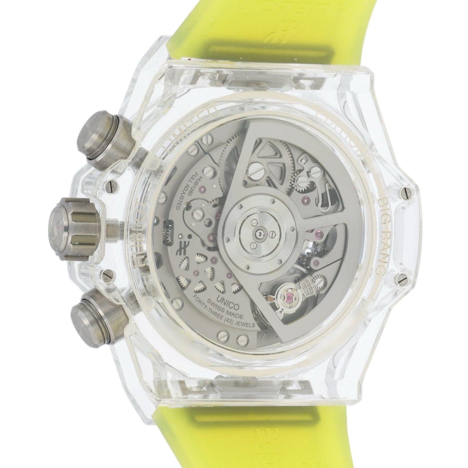 Hublot Big Bang Skeleton Dial Sapphire Case 42mm Automatic Men’s 441.JX.4802.RT
