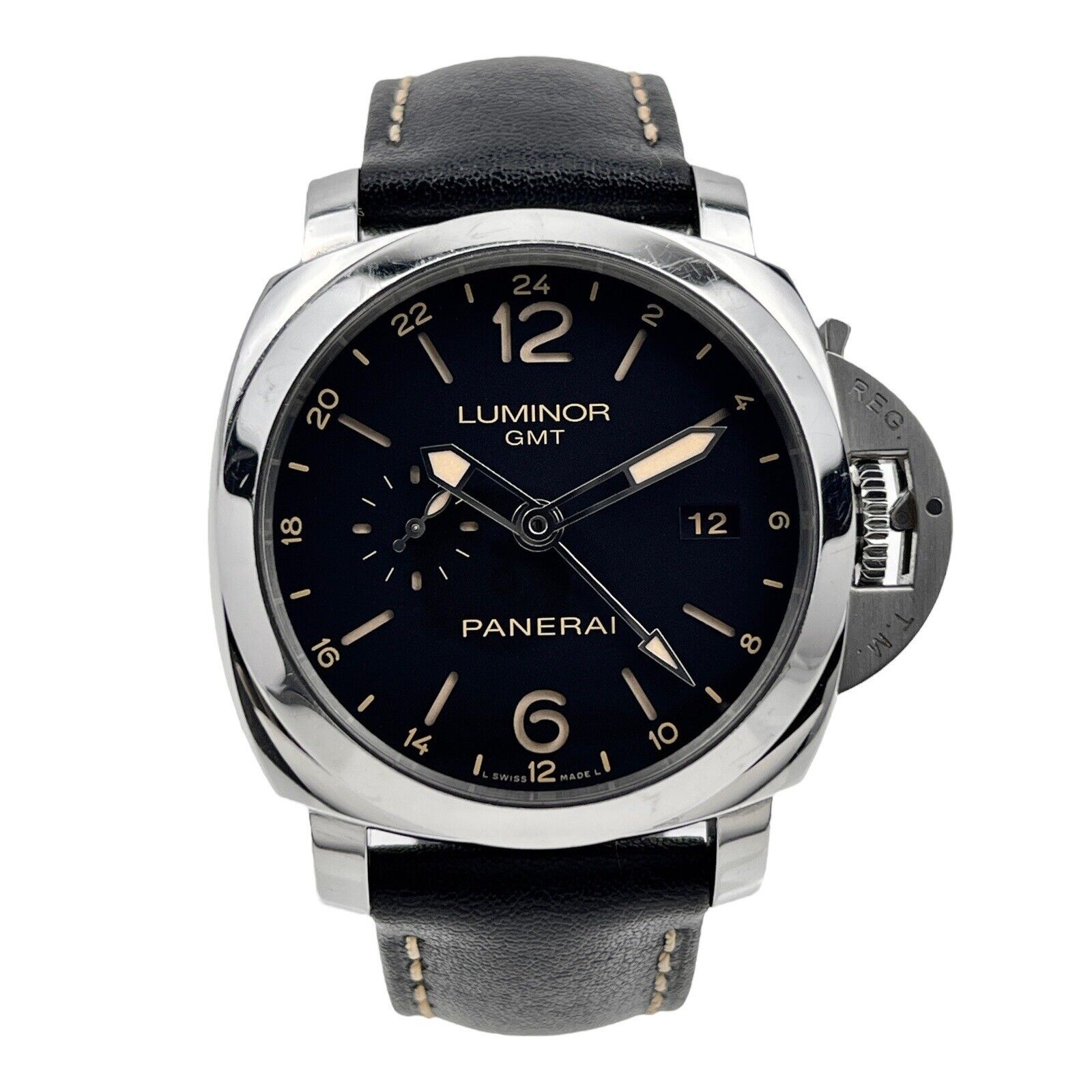 PANERAI Luminor GMT PAM00531 Automatic 44mm black Dial Automatic Men's B&P 2017