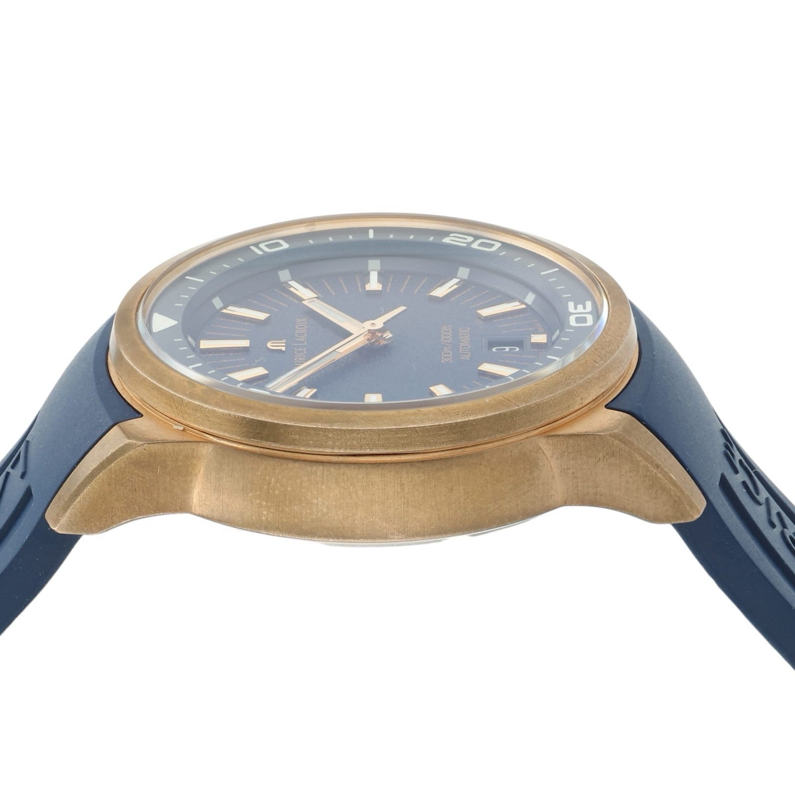 Maurice Lacroix Pontos Blue Dial Bronze 42mm Automatic Movement Men’s PT6248