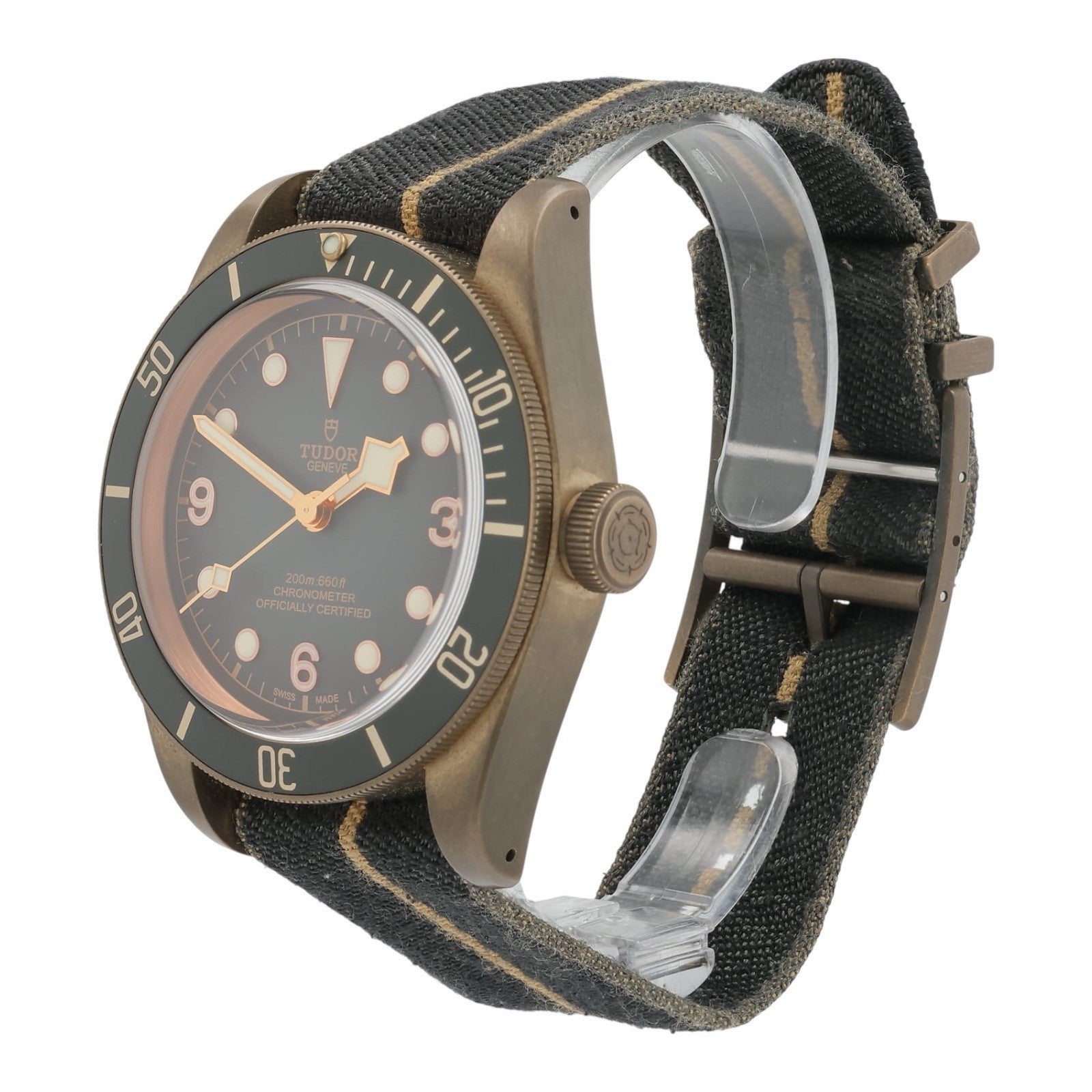 Tudor Black Bay Bronze Grey Dial 43mm Automatic Movement Mens Watch 79250BA