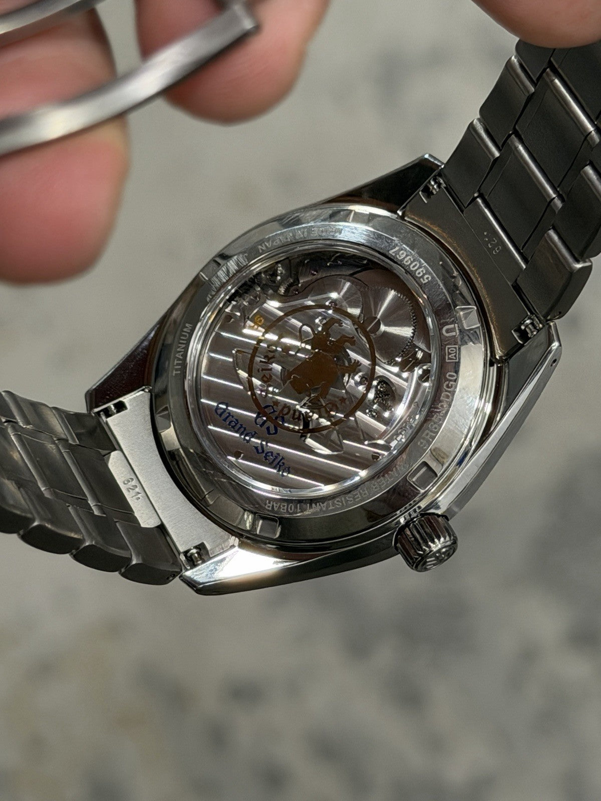 2026 Grand Seiko Heritage “Shunbun” Pink Dial Titanium 40mm Watch SBGA413