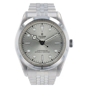 Tudor Black Bay Stainless Steel Silver Dial 41mm Automatic Movement Mens 79680
