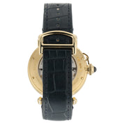 Cartier Pasha Silver Color Dial 18k Yellow Gold 42mm Automatic Mens WGPA0007