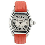 Cartier Roadster Silver Roman Dial Stainless Steel 38mm Automatic Mens W62025V3