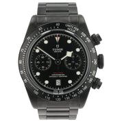 Tudor Black Bay Chrono Black Dial PVD Coated Steel 41mm Automatic Men’s 79360DK