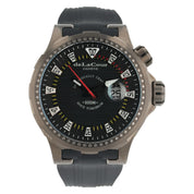 DeLaCour Promess Titanium Black Dial 48mm Automatic Movement Mens Watch 600049