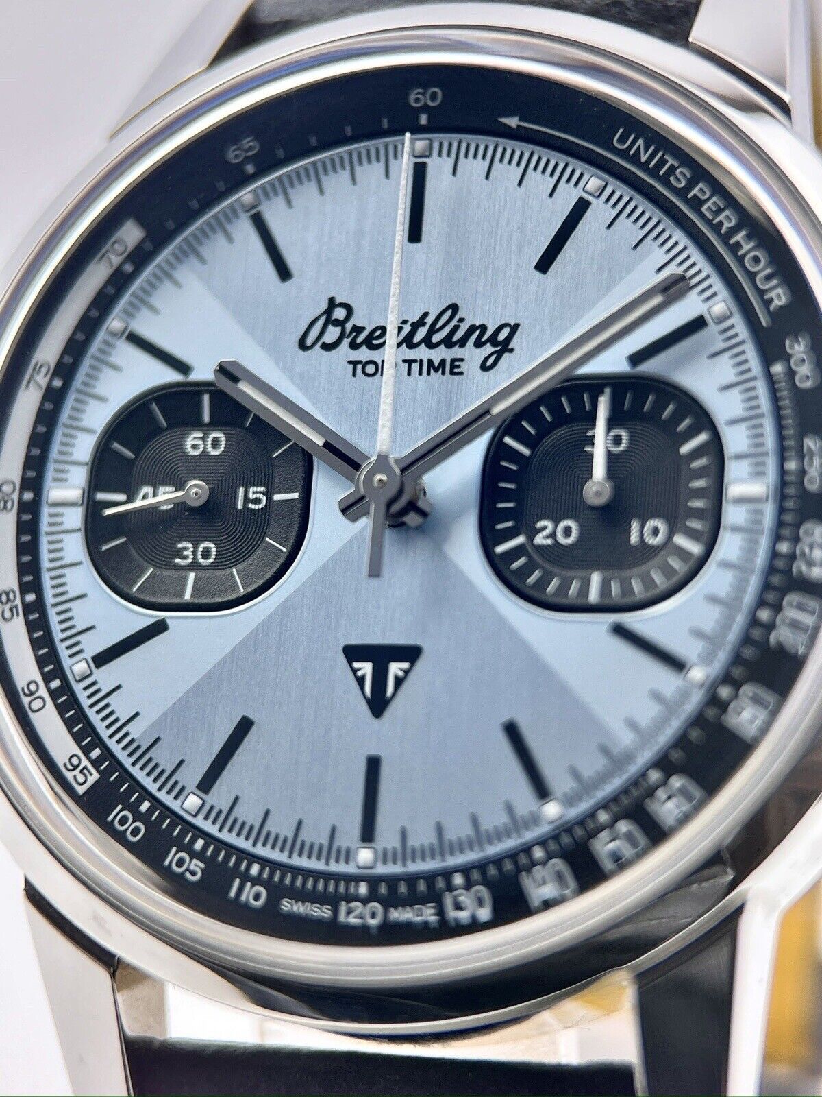 Breitling Top Time Triumph Ice Blue Dial 41mm Automatic A23311 - Box & Papers