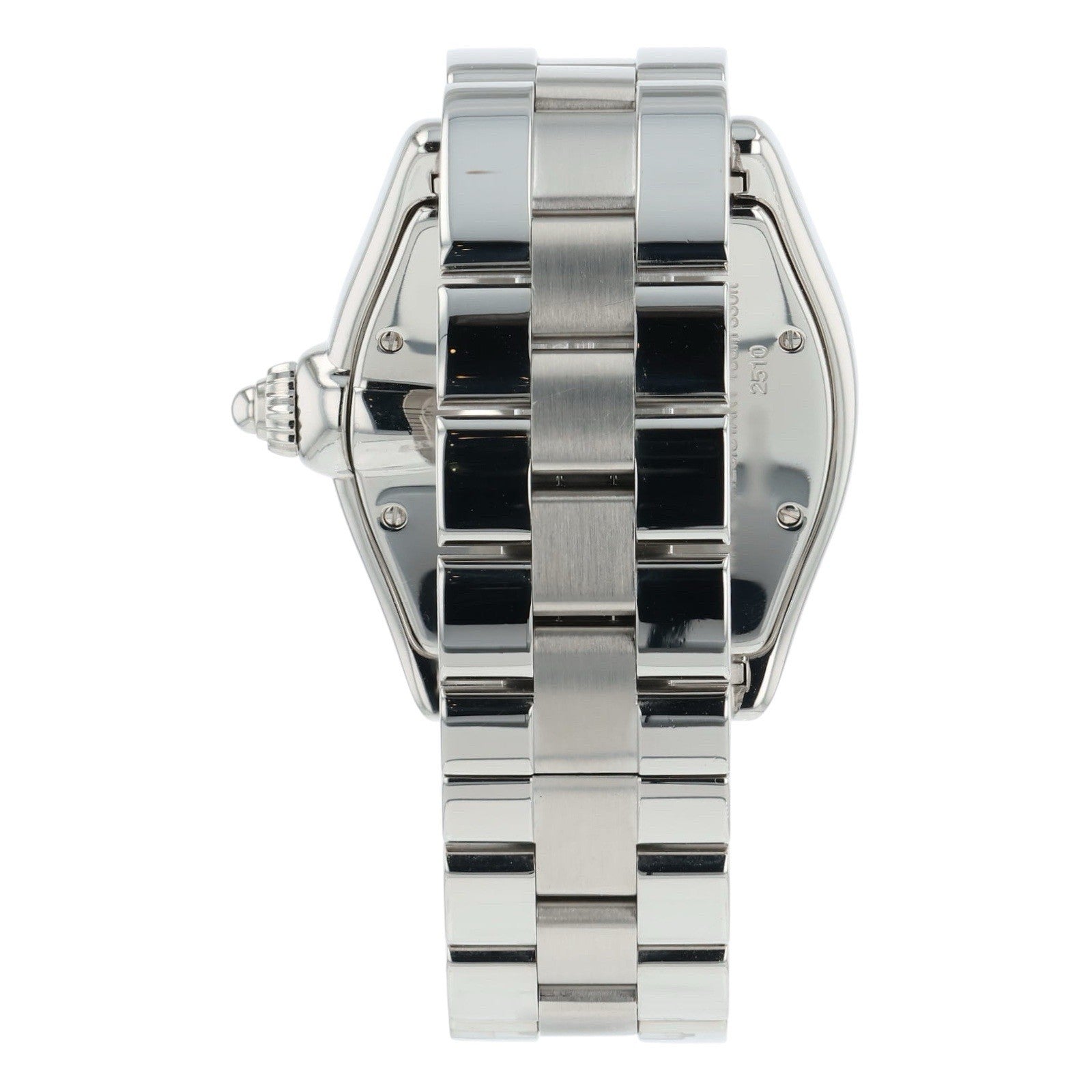 Cartier Roadster Black Dial Men's Stainless Steel Automatic Watch 2510