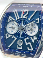 Franck Muller Vanguard Steel Blue Dial 44mm Automatic Men’s Watch V45SCDT