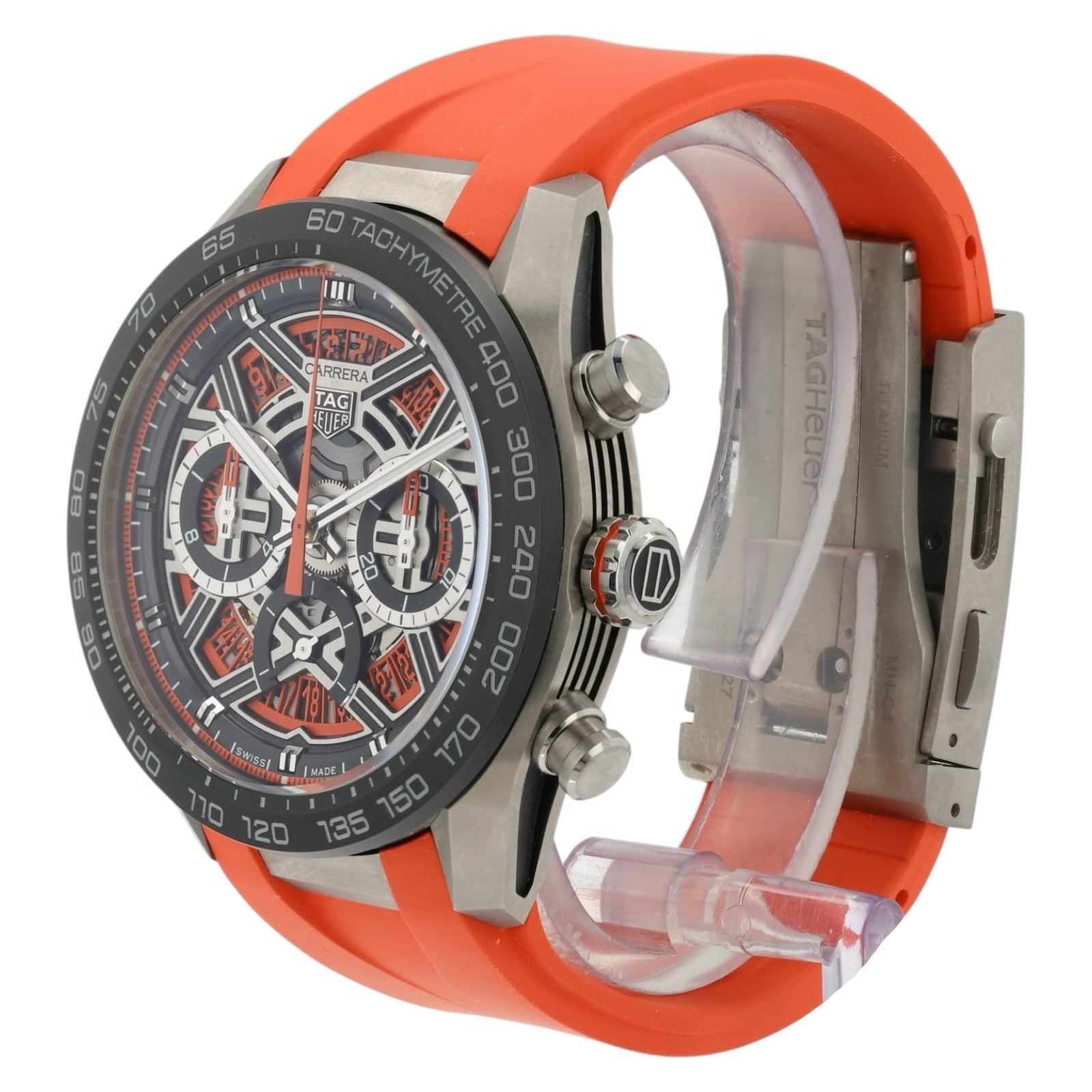 Tag Heuer Carrera Skeleton Dial Titanium 43mm Automatic Men’s Watch CBU2082
