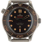 Omega Seamaster Diver 007 Titanium Brown Dial 42mm Automatic 210.90.42.20.01.001
