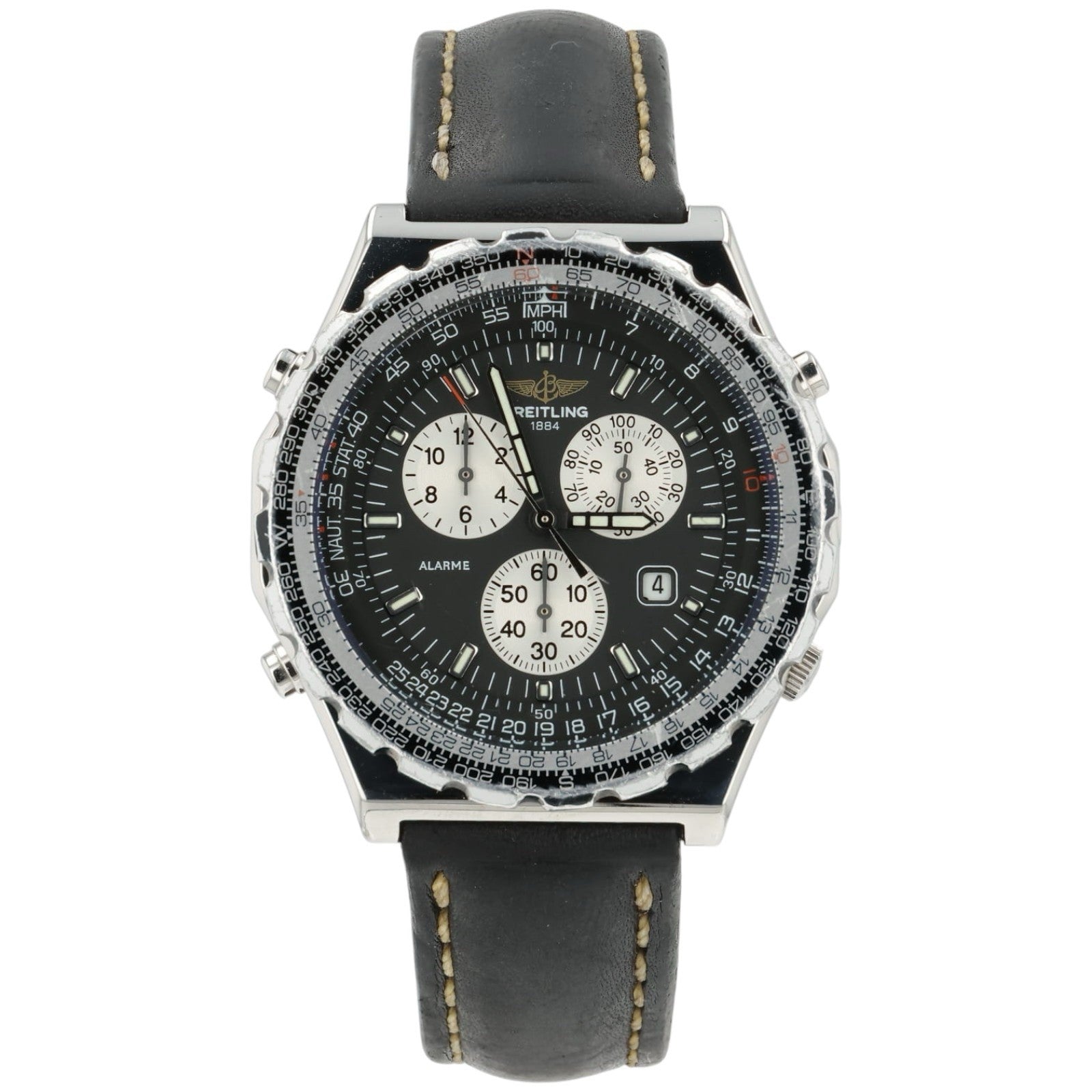 Breitling Navitimer Jupiter Pilot Black Dial Steel 42mm Quartz Men’s A59028