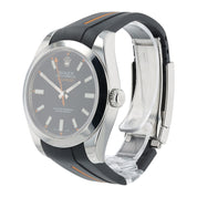 Rolex Milgauss Black Dial Stainless Steel 40MM Automatic Men's Watch 116400