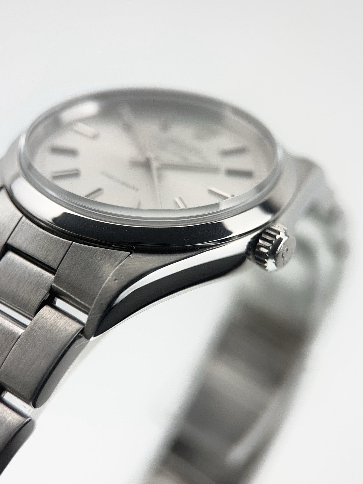 Rolex Air King Stainless Steel Silver Dial 34mm Automatic Men’s Watch 14000M