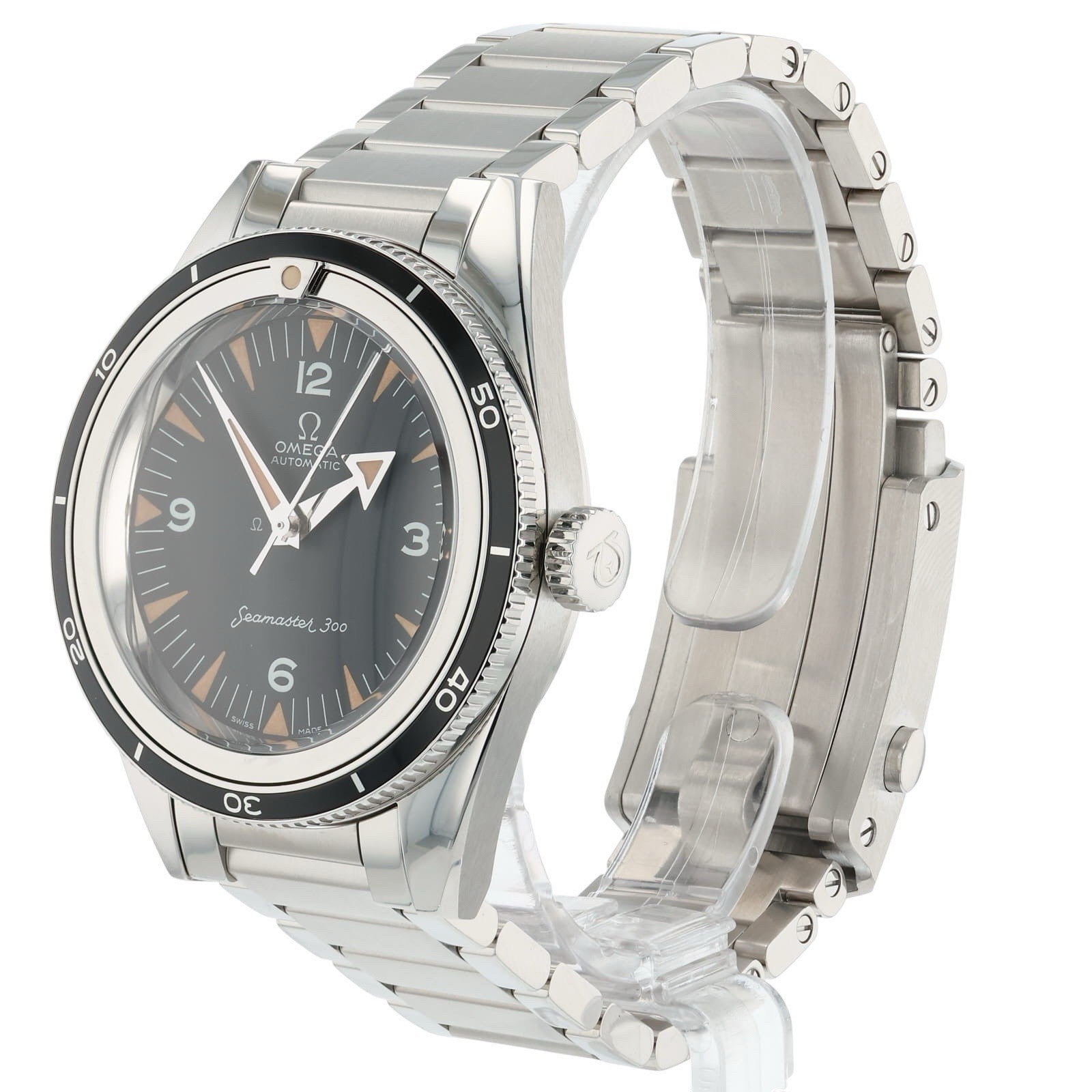 Omega Seamaster Stainless Steel Black Dial 39mm Automatic 234.10.39.20.01.001