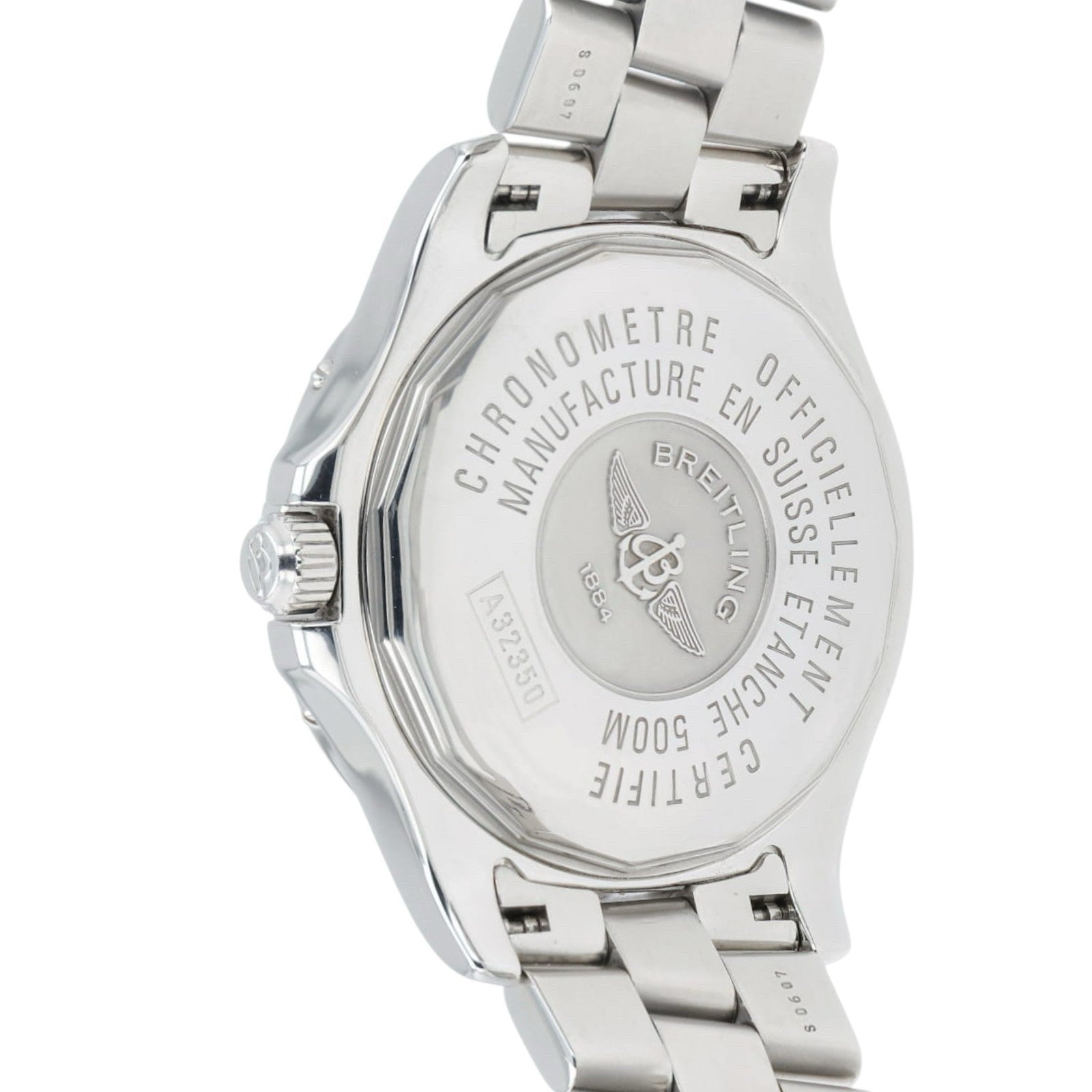 Breitling Colt White Dial Stainless Steel 40mm Automatic Men’s Watch A32350