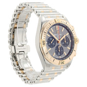 Breitling Chronomat Gray Dial 18k Rose Gold & Steel 42mm Automatic Men’s UB0134