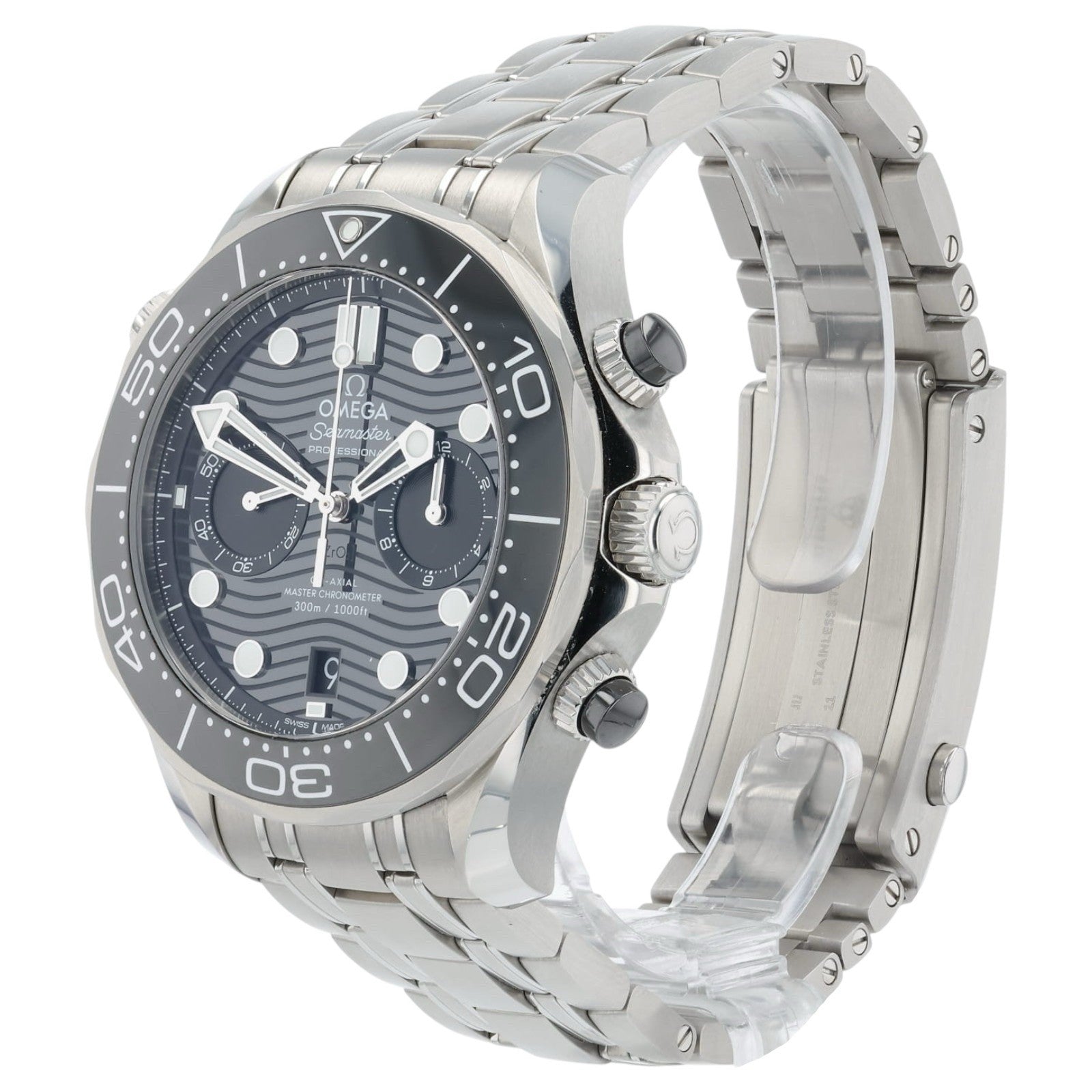Omega Seamaster Black Dial Stainless Steel 44mm Automatic Men’s 210.30.44.51.001