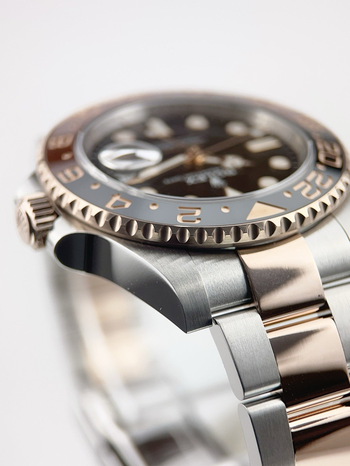 Rolex GMT-Master Gold & Steel Black Dial 40mm Automatic Men’s Watch 126711CHNR