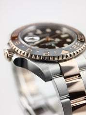 Rolex GMT-Master Gold & Steel Black Dial 40mm Automatic Men’s Watch 126711CHNR
