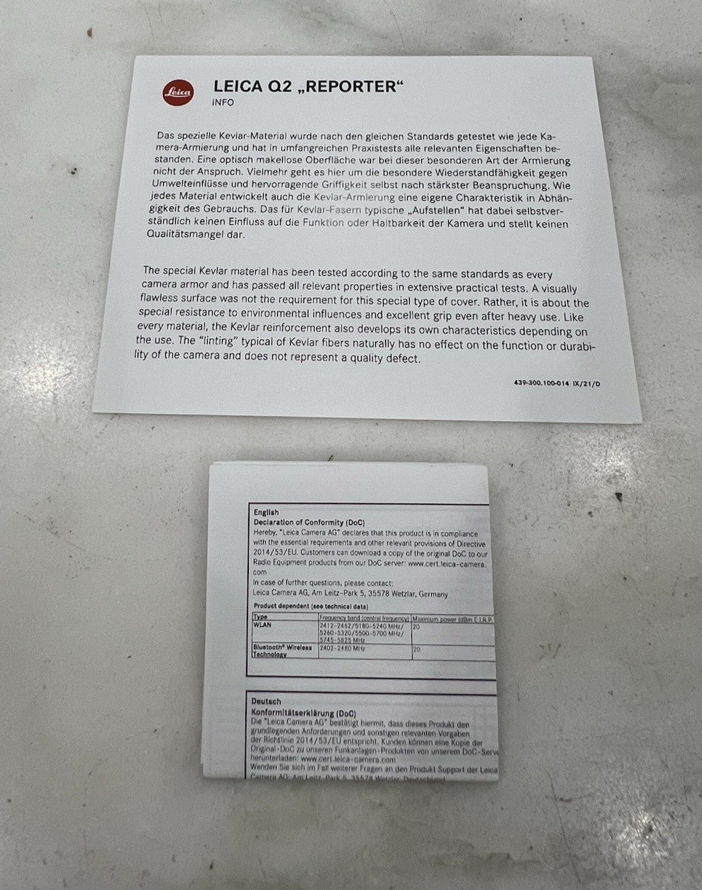 Leica Q2 "Reporter" 47.3MP Compact Dark Green Digital Camera