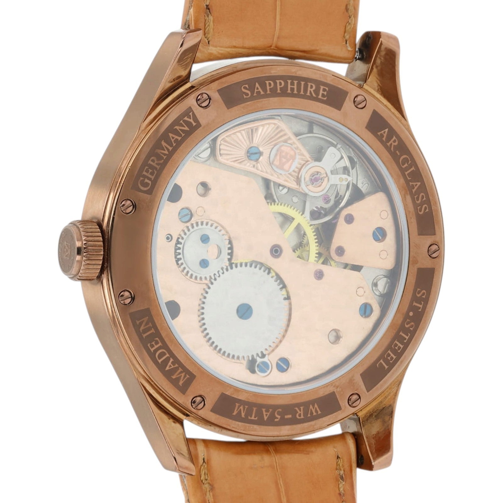 Alexander Shorokhoff Neva Brown Dial Steel 43.5mm Manual Limited Edition Watch