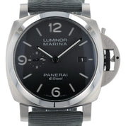NEW Panerai Luminor Marina Steel Grey Dial 44mm Automatic Men’s Watch PAM01358