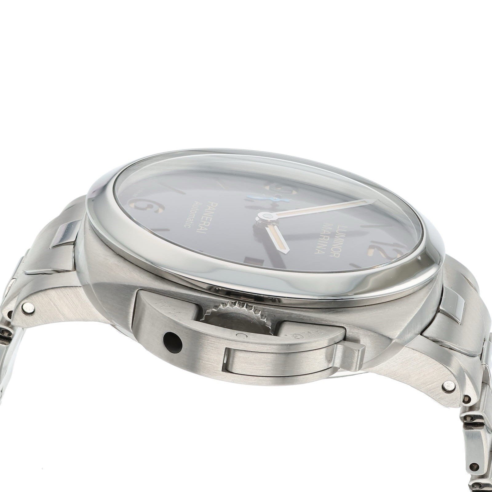 Panerai Luminor Marina Stainless Steel Blue Dial 44mm Automatic Mens PAM01058