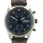 IWC Pilot Chrono Laureus Blue Dial Stainless Steel 42mm Automatic Men’s IW371712