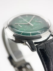 Glashutte Original Steel Green Dial 42mm Automatic Men’s Watch 1-39-34-05-22-04