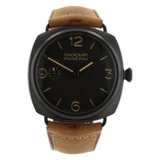 Panerai Radiomir Black Seal Composite Brown Dial 47mm Manual Wind Mens PAM00504