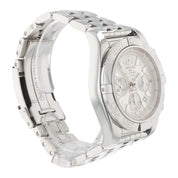 Breitling Chronomat Stainless Steel Silver Dial 44mm Automatic Mens Watch AB0110