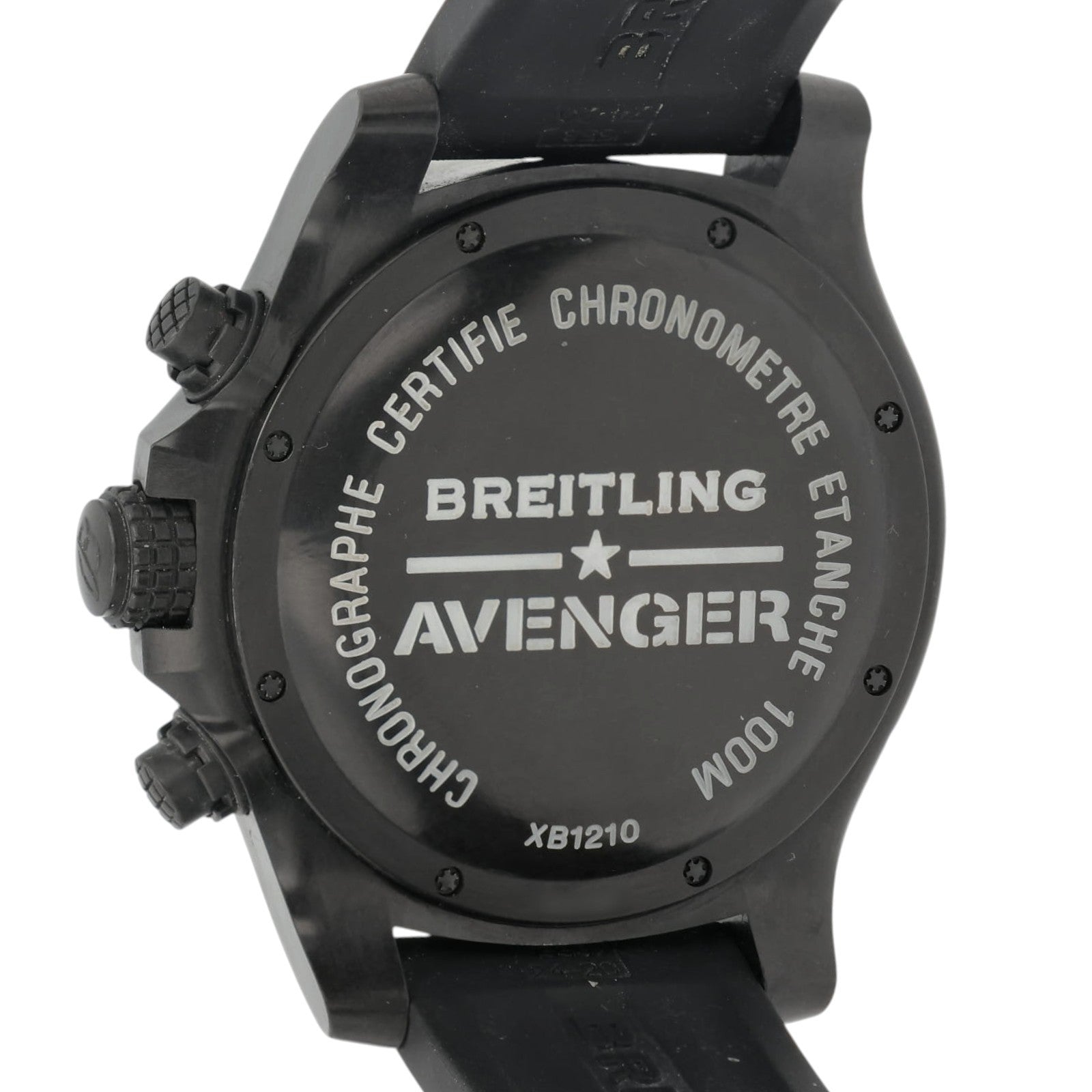 Breitling Avenger Hurricane Black Dial Carbon Case 50mm Automatic Mens XB1210